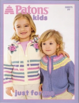 Just for Me Patons Pattern Book 500975 - Image 1 of 4