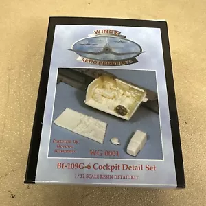 Wingz WG0001 1/32 Scale Bf 109G-6 Resin Cockpit Detail Set - Picture 1 of 4