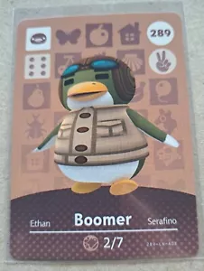 Boomer - 289 - Animal Crossing Amiibo Card - Picture 1 of 1
