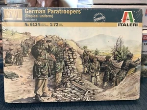 Italeri 6134 1/72 WW2 German Paratroopers 48 Figures New & Sealed! - Picture 1 of 2