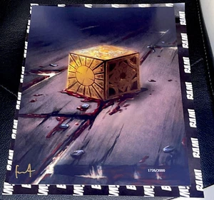 2021 Bam Horror Nov Artist Alley Pinhead Variant 8x10 James Bousema artist sign - Picture 1 of 4