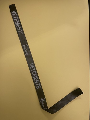 Rarissimo Braccialetto Esclusivo Vetements Harrods Nastro