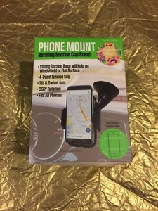 ❤️Car Windshield Suction Cup Mount Holder Cradle For Mobile Cell Phone iPhone - Picture 1 of 3