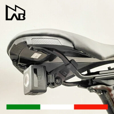 23N - Supporto Trek Snodato Bontrager Flare RT Sella Bici Staffa Bracket Mount - Imagen 1 de 4