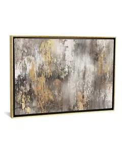 iCanvas Gold Ikat by Pi Galerie Gallery-Wrapped Canvas Print - 26" x 40" x 0.75" - Picture 1 of 3