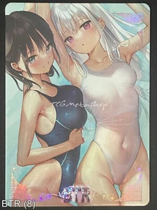 🔥 Cute Girl Suck Goddess Story Anime Waifu Card BTR 8 🔥 - Picture 1 of 2