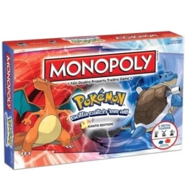 Monopoly pokeymon Board Game for 2-6 Players - Image 1 of 4