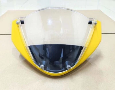 For Ducati Monster 821 797 1200 2018-2022 Windscreen w/ Fairing - yellow & clear Foto 1 de 3
