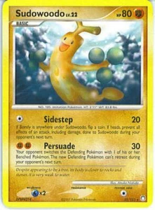 2x (pok-MT-035) Sudowoodo (R) Pokemon D&P Mysterious Treasures Card # 35 - Imagen 1 de 1