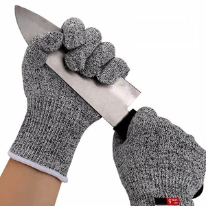 Cut Resistant Gloves Anti-Cutting Food-Grade Level 5 Kitchen Butcher Protection - Picture 1 of 2