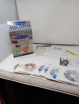 Generations Family Tree  Millennium Editiin  Collection Complete In Big Box Pc - Image 1 of 4