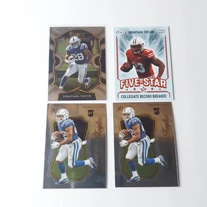 Tarjeta de novato Jonathan Taylor (4) RC 2020 selección certificada sala cinco estrellas  - Imagen 1 de 4