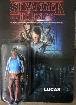 Stranger Things Lucas Action Figure NEW Funko OOP HTF - Image 1 of 2