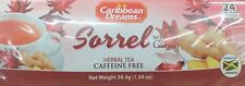 Caribbean Sorrel Herbal Tea with Ginger