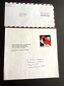 JAMES FRANCIS STAFFORD cardinal autograph signed convolute - Picture 1 of 1