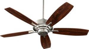 Quorum 64525-65 SOHO 52" 5-Blade Indoor Ceiling Fan in Satin Nickel - Picture 1 of 4