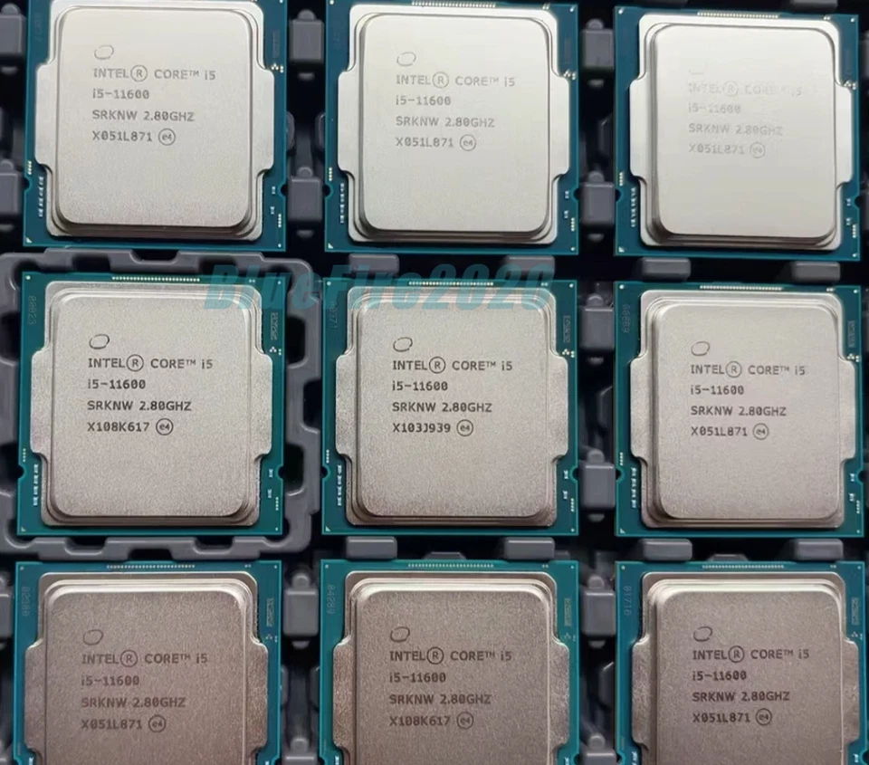 Intel Core i5-11600 6 core 12 threads 12MB SRKNW 3.80GHz LGA-1200 CPU Prozessor - Bild 1 von 1
