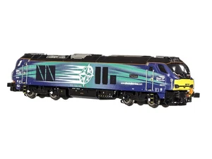 2D-022-012S Dapol N Gauge Class 68 016 'Fearless' DRS Compass (DCC-Sound) - Picture 1 of 1