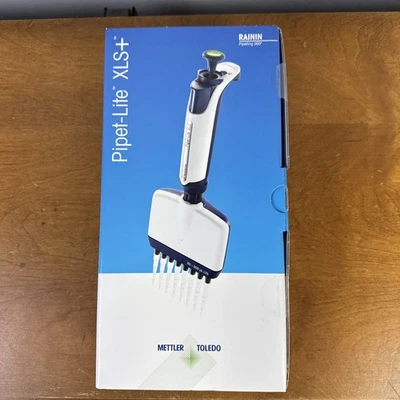 Rainin L8-1200XLS+ Pipet-Lite 20-200 uL XLS+ 8 Channel L1200 Pipette Mettler - Image 1 of 4