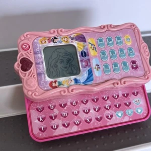 Rare Disney Princess VTech Slide & Talk Smart Phone Interactive Educational Toy - Picture 1 of 8