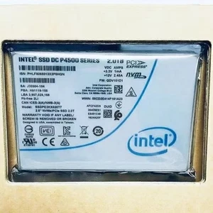 20pcs Intel P4500 2TB NVME U.2 2.5" SSD SSDPE2KX020T701 Solid State Drives New - Bild 1 von 3