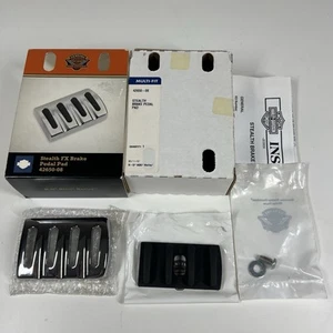 Pastilla de pedal de freno Stealth genuina Harley Davidson Softail FXDWG OEM 42650-08 NUEVA - Imagen 1 de 9