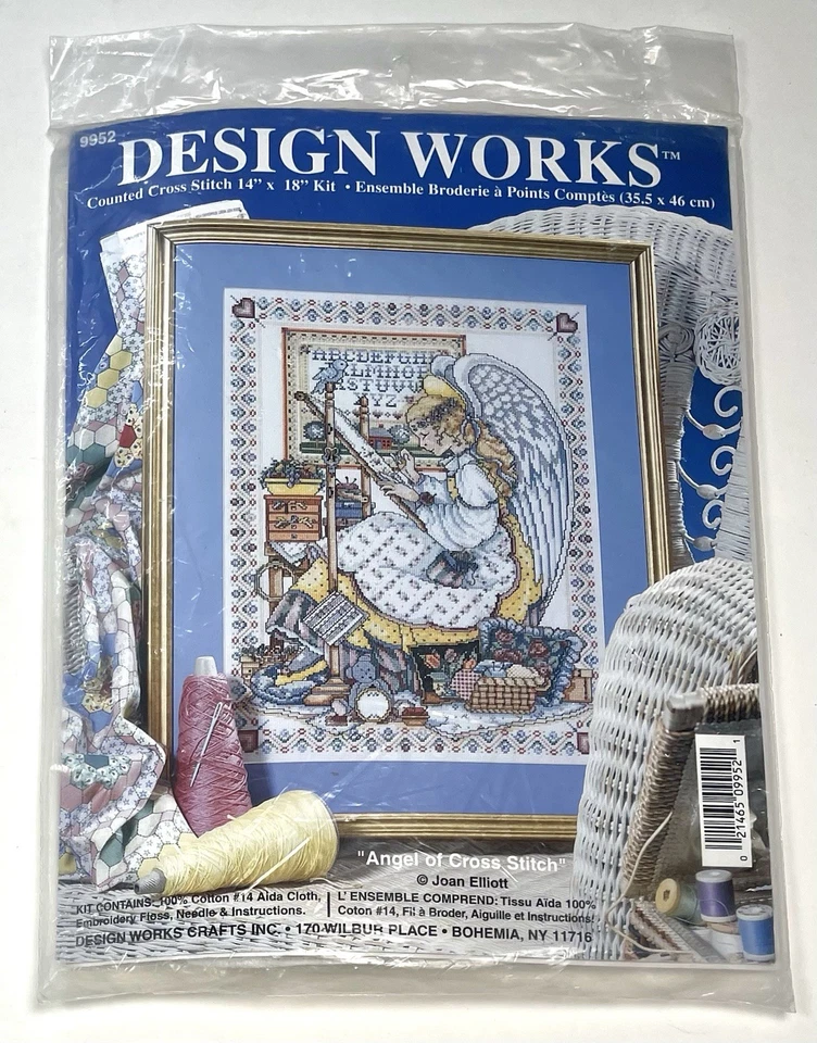 Design Works Angel of Cross Stitch Counted Kit 9952 Joan Elliott