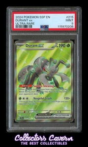 2024 Pokemon Surging Sparks #215 Durant ex PSA 9 (MINT) Ultra Rare - Picture 1 of 2