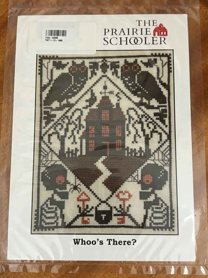 The Prairie Schooler WHOO’S THERE! Cross Stitch Pattern - Image 1 of 1