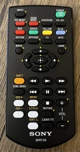 GENUINE SONY SFRTV5 BRAVIA TV REMOTE CONTROL Technician Remote New W Battery - Picture 1 of 3