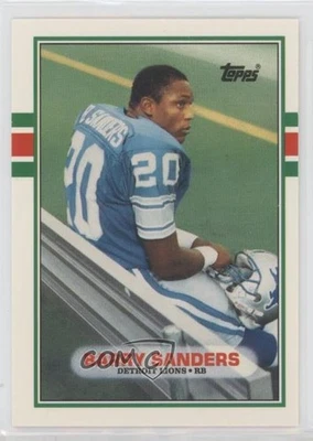 Topps Traded Barry Sanders #83T Rookie RC HOF 1989 Foto 1 de 2