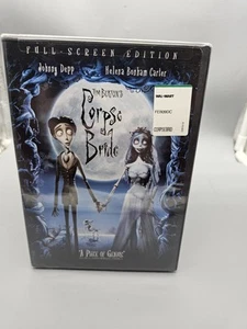 Corpse Bride (DVD, 2006, Full Frame) Tim Burton Johnny Depp, Sealed - Picture 1 of 2