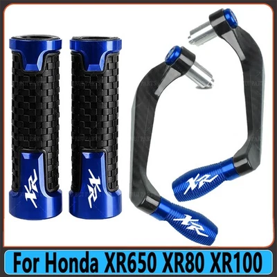 For Honda XR650 XR80 XR100 Motorcycle Handlebar & Brake Clutch Lever Protector - Image 1 of 4
