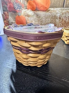 Longaberger May Series Morning Glory Basket Combo - Picture 1 of 6