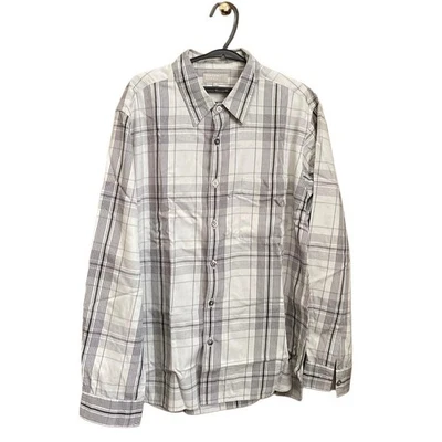 MARGARET HOWELL MHL。 棉长袖格子衬衫 M 码日本极简版 — 第 1/4 张图片