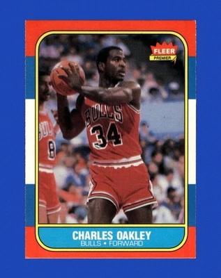 Fleer Set-Break # 81 1986-87 Charles Oakley como nuevo *GMCARDS* Foto 1 de 2