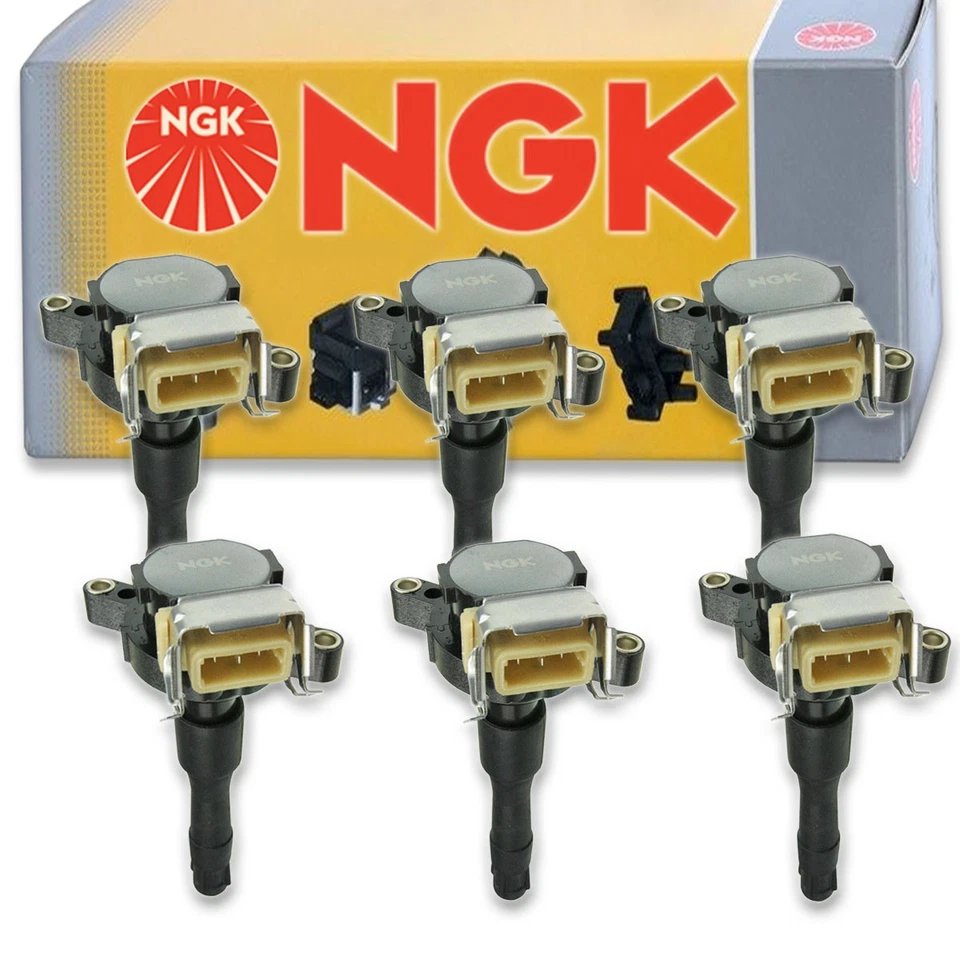 Bobinas de ignição 6 peças NGK 48655 U5005 para UF354T UF354 UF300 UF-354 UF-300 xi - Imagem 1 de 4