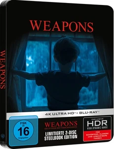 Weapons - Die Stunde des Verschwindens (4K UHD + Blu-ray Steelbook) NEU-VORBESTE - Picture 1 of 1