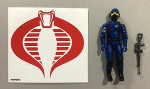 Komplette 1983 GI Joe Cobra Soldier v1.5 Figur (3.75 ARAH): Top Zustand - Bild 1 von 7