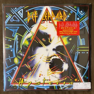 DEF LEPPARD Hysteria - 2017 180g Remastered 2-LP - SEALED MINT - Image 1 of 4