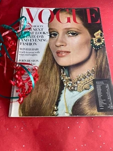 VOGUE MAGAZINE 1968 October 12pgPenelope Tree Bailey FREE GIFTWRAP Fast Dispatch - Bild 1 von 13