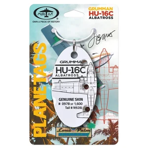 Jimmy Buffett Hemisphere Dancer Planetags Plane Tag Grumman MotoArt - Imagen 1 de 1