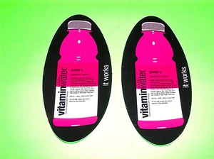 SXF KXF RMZ YZF CRF 250 450 VITAMIN WATER MOTORCYCLE MOTOCROSS SPONSOR STICKERS - Picture 1 of 1
