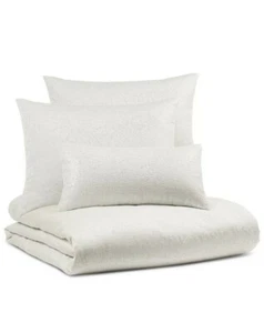 Hotel Collection Currents 4 Piece KING Comforter Set Natural, MSRP $600! - Picture 1 of 7