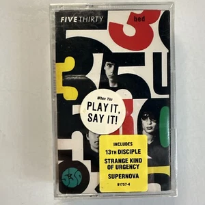 Five Thirty Bed (Cassette) New Sealed Promo Hype Sticker - Picture 1 of 2