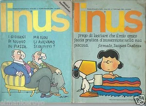 N 2 FUMETTO RIVISTA LINUS LUGLIO E DICEMBRE 1985 - Picture 1 of 1