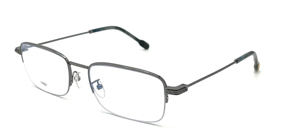 FRED FG50007U 56006 Silver / Demo Lens 56mm Eyeglasses - Image 1 of 4