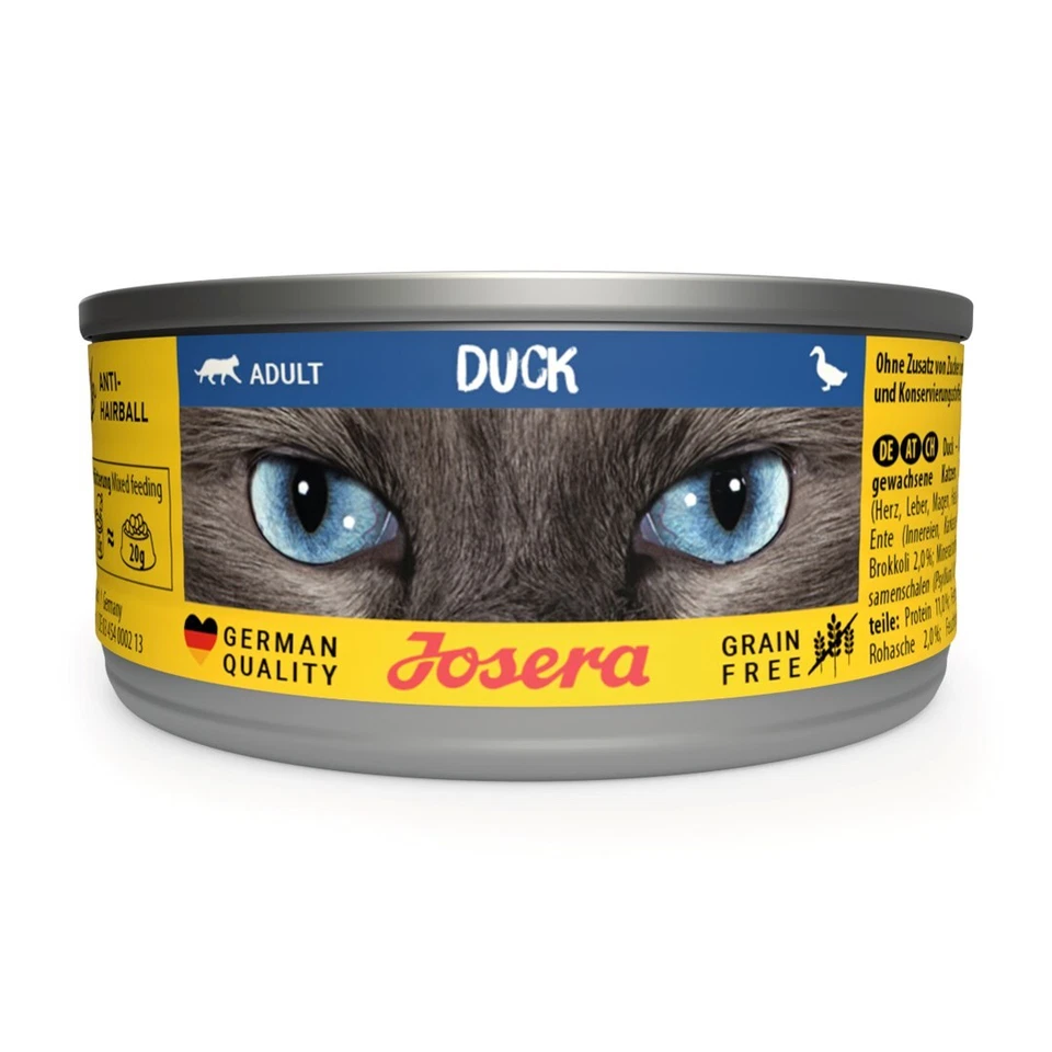 4032254771197 JOSERA Cat Adult Kaczka - Nassfutter für Katzen - 85 g JOSERA - Bild 1 von 1