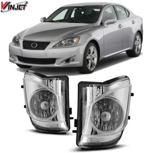 WINJET OE-Style Faros antiniebla - CRYSTAL CLEAR LENS - Se adapta 2006-2010 Lexus IS250/350 - Imagen 1 de 8
