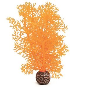biOrb Aquarium Dekoration Deko-Pflanze künstliche Hornkoralle klein orange